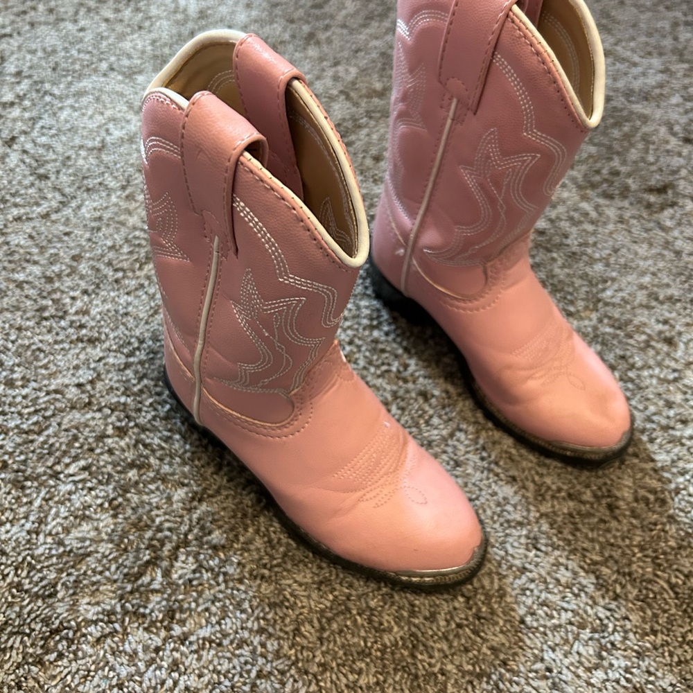 Durango Kids Light Pink Western Boots